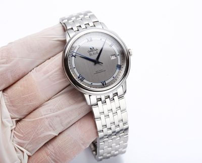 Omega De Ville 39.5MM Swiss Quartz Movement Sapphire Glass Stainless Steel Watch